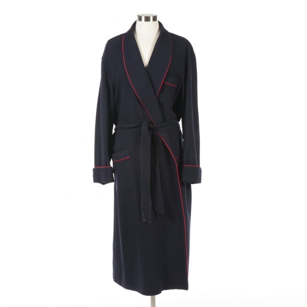 Elegant Brooks Brothers 100% Wool Robe
